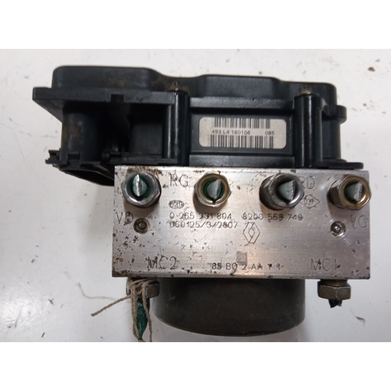 Recambio de abs para renault clio iii (br0/1, cr0/1) 1.5 dci (c/br0g, c/br1g) referencia OEM IAM 8200559749 0265231804 026580055