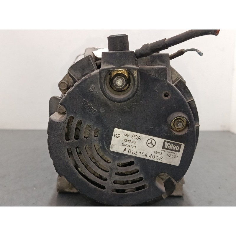 Recambio de alternador para mercedes-benz clase a (w168) a 160 (168.033, 168.133) referencia OEM IAM A0121544502  
