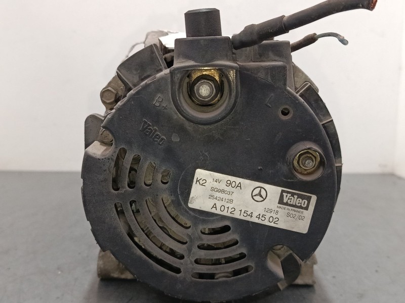 Recambio de alternador para mercedes-benz clase a (w168) a 160 (168.033, 168.133) referencia OEM IAM A0121544502  
