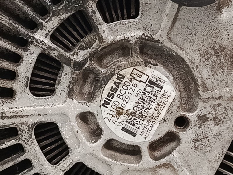 Recambio de alternador para nissan qashqai i (j10, nj10) 1.6 referencia OEM IAM 23100BC00A  