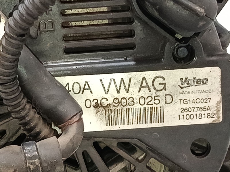 Recambio de alternador para seat altea xl (5p5, 5p8) 1.4 tsi referencia OEM IAM 03C903025D  