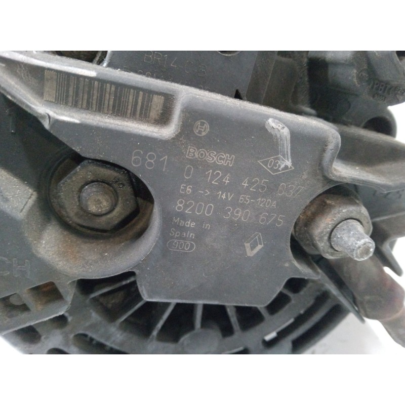 Recambio de alternador para renault clio iii (br0/1, cr0/1) 1.5 dci (c/br0g, c/br1g) referencia OEM IAM 0124425637  