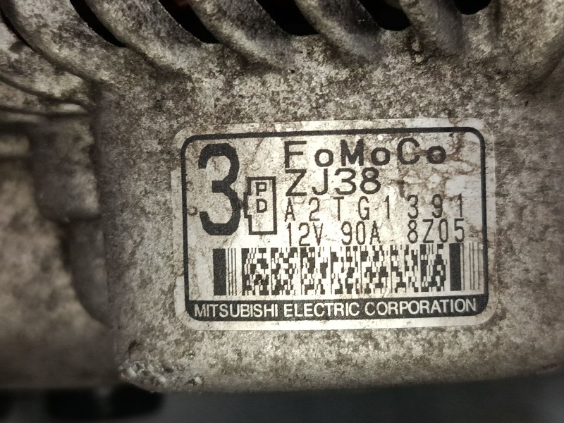 Recambio de alternador para mazda 2 (de_, dh_) 1.3 (de3fs) referencia OEM IAM A2TG1391  