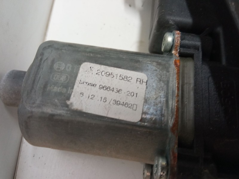 Recambio de elevalunas electrico delantero derecho para opel zafira tourer c (p12) 1.6 cdti (75) referencia OEM IAM   