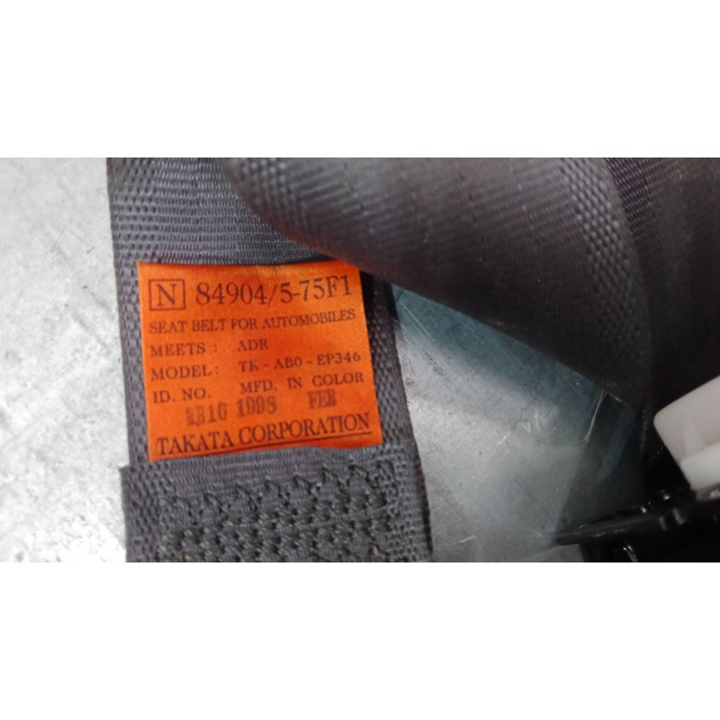 Recambio de cinturon seguridad trasero izquierdo para suzuki wagon r+ hatchback (em) 1.0 (rc410, sr410, sr412) referencia OEM IA