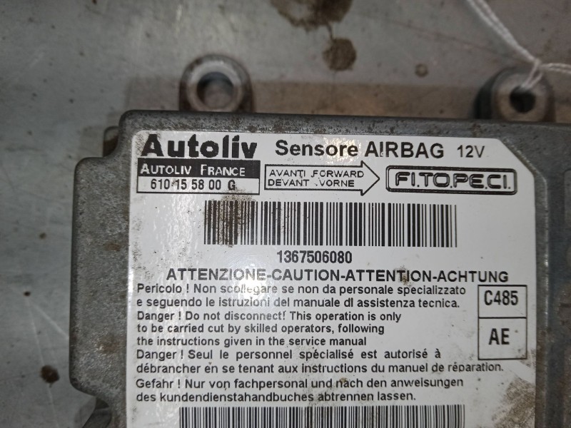 Recambio de centralita airbag para peugeot bipper (aa_) 1.4 hdi referencia OEM IAM   