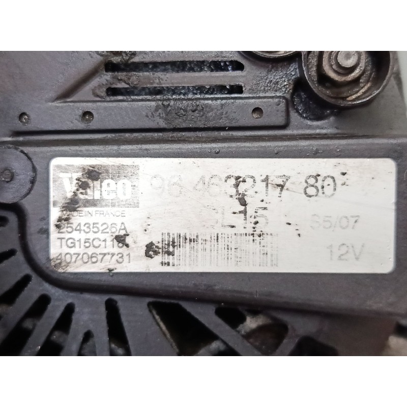 Recambio de alternador para citroën berlingo / berlingo first monospace (mf_, gjk_, gfk_) 1.6 hdi 90 (mf9hx) referencia OEM IAM 