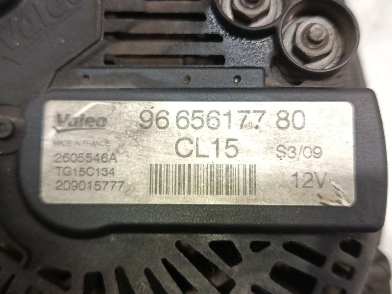 Recambio de alternador para citroën c2 (jm_) 1.4 hdi referencia OEM IAM 9665617780  