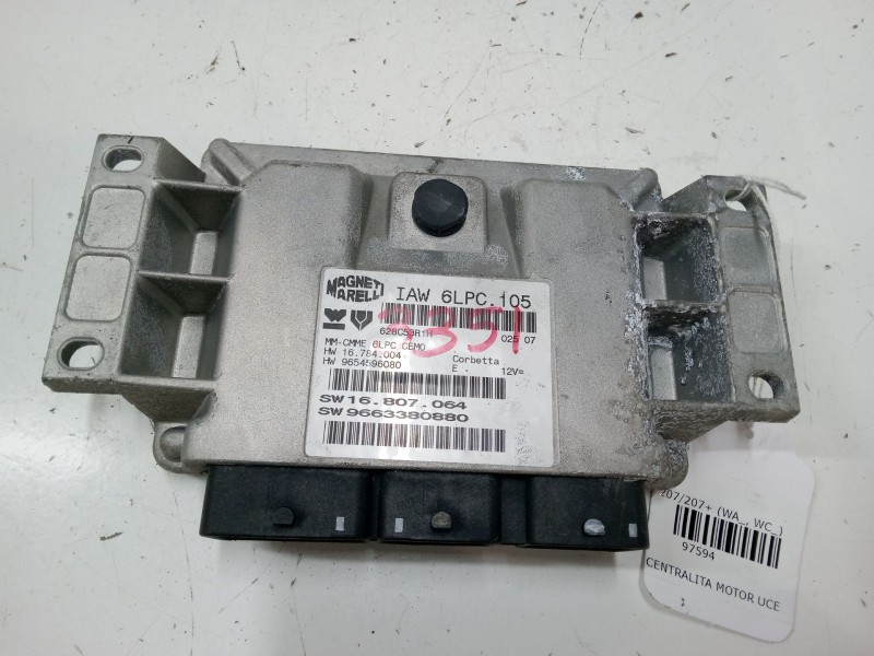 Recambio de centralita motor uce para peugeot 207/207+ (wa_, wc_) 1.4 16v referencia OEM IAM   