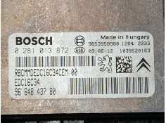 Recambio de centralita motor uce para peugeot 207/207+ (wa_, wc_) 1.6 hdi referencia OEM IAM 9664843780 9664843780  2