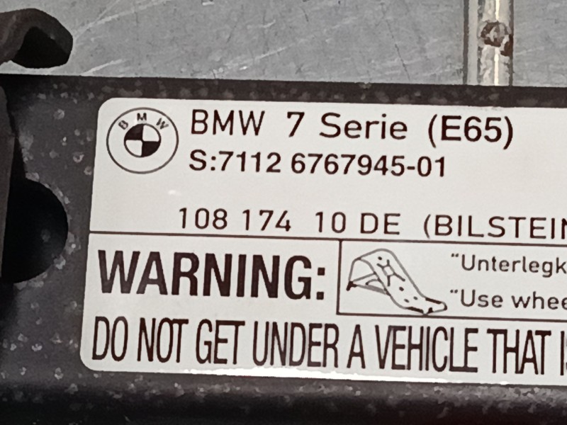 Recambio de gato para bmw 7 (e65, e66, e67) 730 i, li referencia OEM IAM 7112676794501  