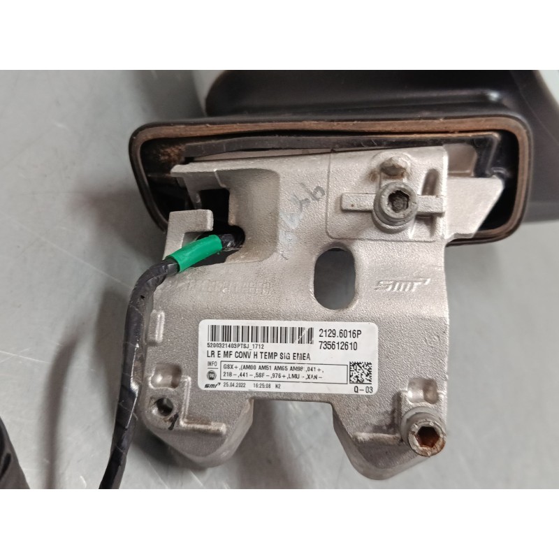 Recambio de retrovisor derecho para jeep renegade suv (bu, b1, bv) 1.6 crd referencia OEM IAM 735612610  