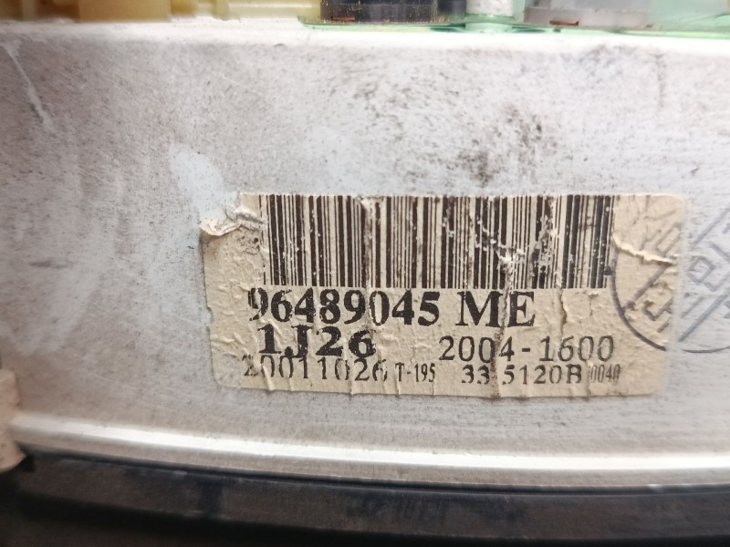 Recambio de cuadro instrumentos para daewoo lanos (klat) 1.3 referencia OEM IAM 96489045ME  