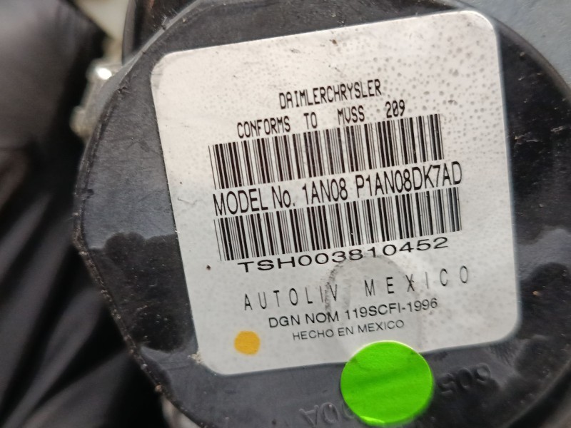Recambio de cinturon seguridad delantero derecho para dodge journey 2.0 crd referencia OEM IAM 609067700C  