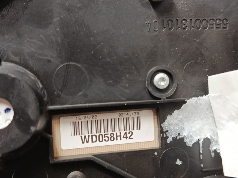 Recambio de cuadro instrumentos para peugeot partner tepee 1.6 hdi 90 referencia OEM IAM 9666904880  