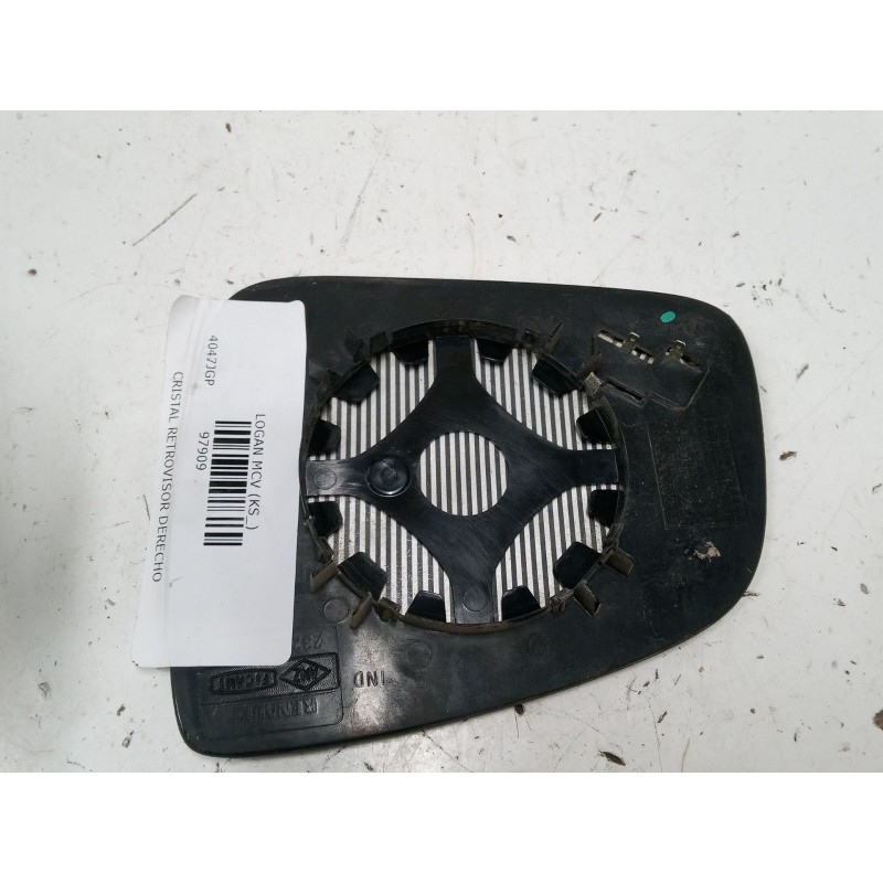 Recambio de cristal retrovisor derecho para dacia logan mcv (ks_) 1.5 dci (ks04) referencia OEM IAM 232634042  