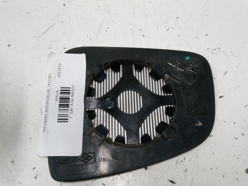 Recambio de cristal retrovisor derecho para dacia logan mcv (ks_) 1.5 dci (ks04) referencia OEM IAM 232634042  