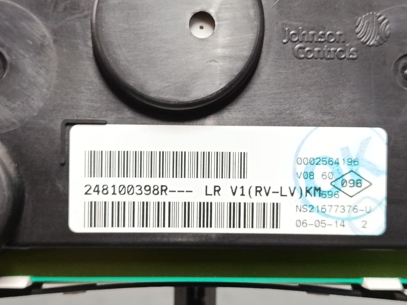 Recambio de cuadro instrumentos para dacia dokker furgoneta/monovolumen 1.6 lpg referencia OEM IAM 248100398R  