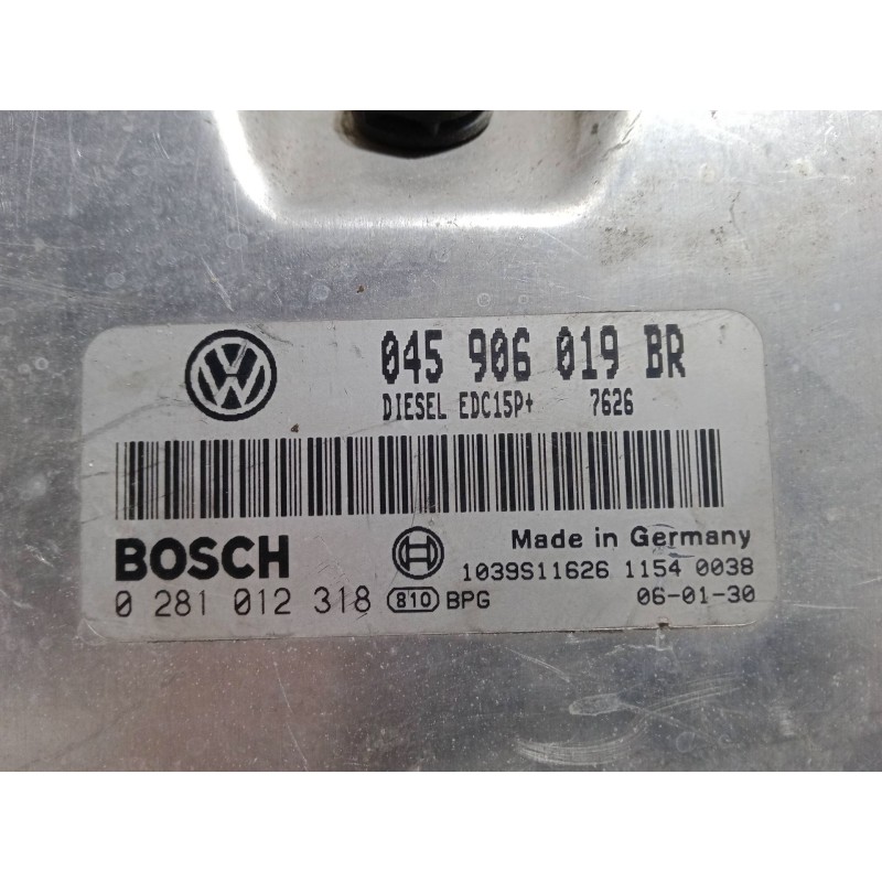 Recambio de centralita motor uce para skoda fabia i (6y2) 1.4 tdi referencia OEM IAM 045906019BR.0281012318  