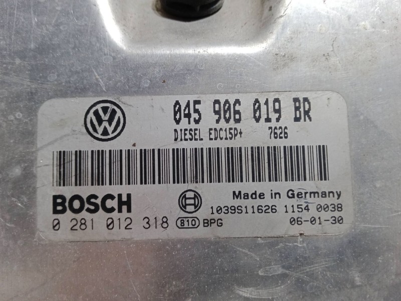 Recambio de centralita motor uce para skoda fabia i (6y2) 1.4 tdi referencia OEM IAM 045906019BR.0281012318  