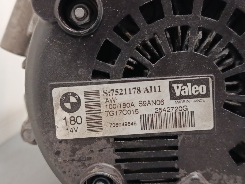 Recambio de alternador para bmw 7 (e65, e66, e67) 730 i, li referencia OEM IAM 7521178  
