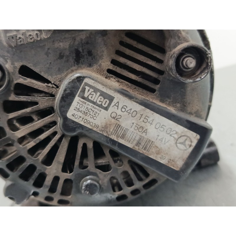 Recambio de alternador para mercedes-benz clase a (w169) a 180 cdi (169.007, 169.307) referencia OEM IAM A6401540502  