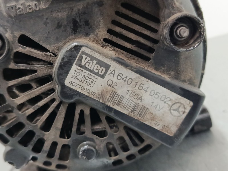 Recambio de alternador para mercedes-benz clase a (w169) a 180 cdi (169.007, 169.307) referencia OEM IAM A6401540502  
