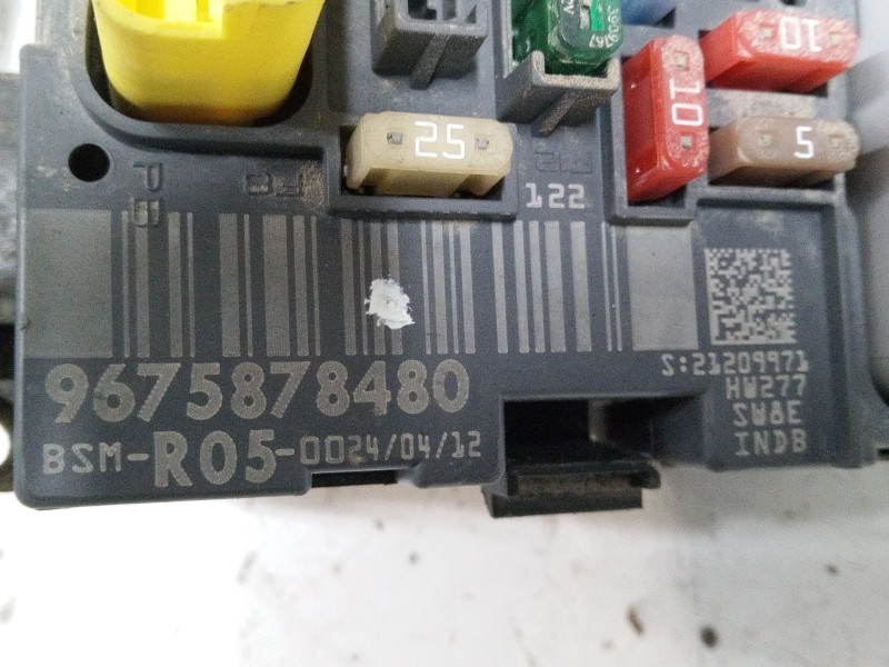 Recambio de bsm para peugeot partner tepee 1.6 hdi 90 referencia OEM IAM 9675878480  