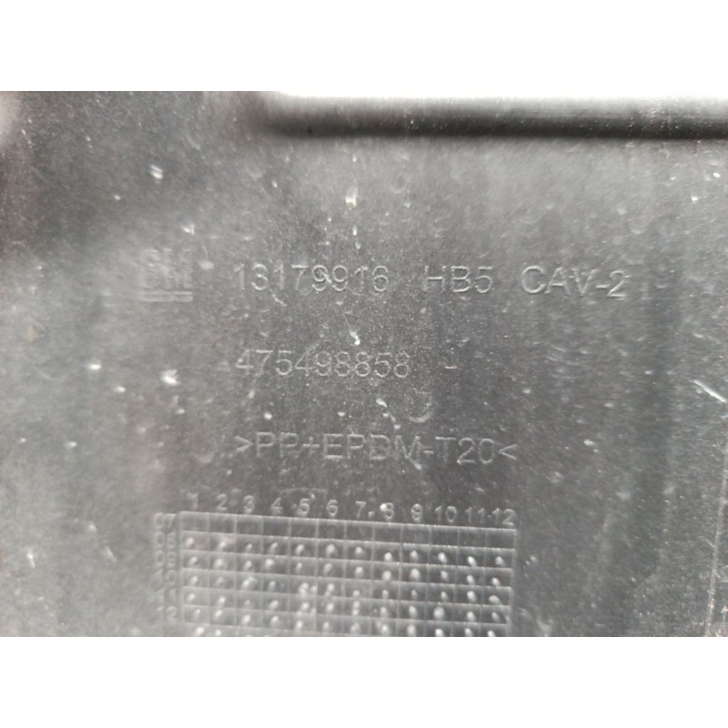 Recambio de paragolpes trasero para opel corsa d (s07) 1.2 (l08, l68) referencia OEM IAM 13179916  