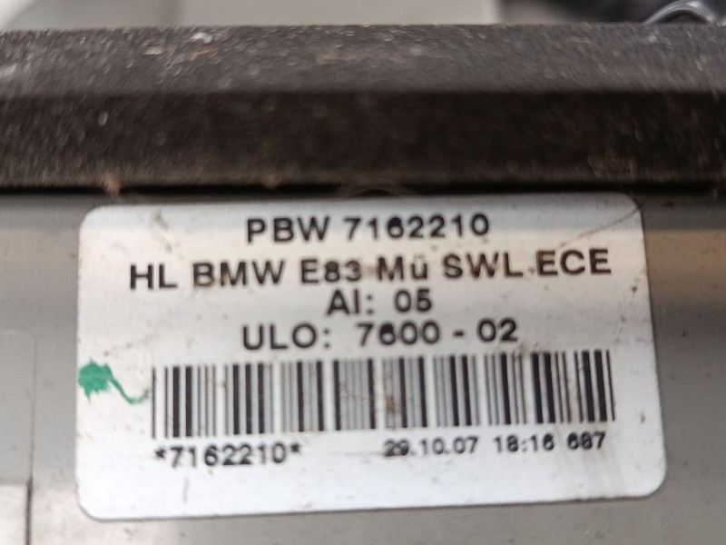 Recambio de piloto trasero derecho para bmw x3 (e83) 2.0 sd referencia OEM IAM PBW7162210  
