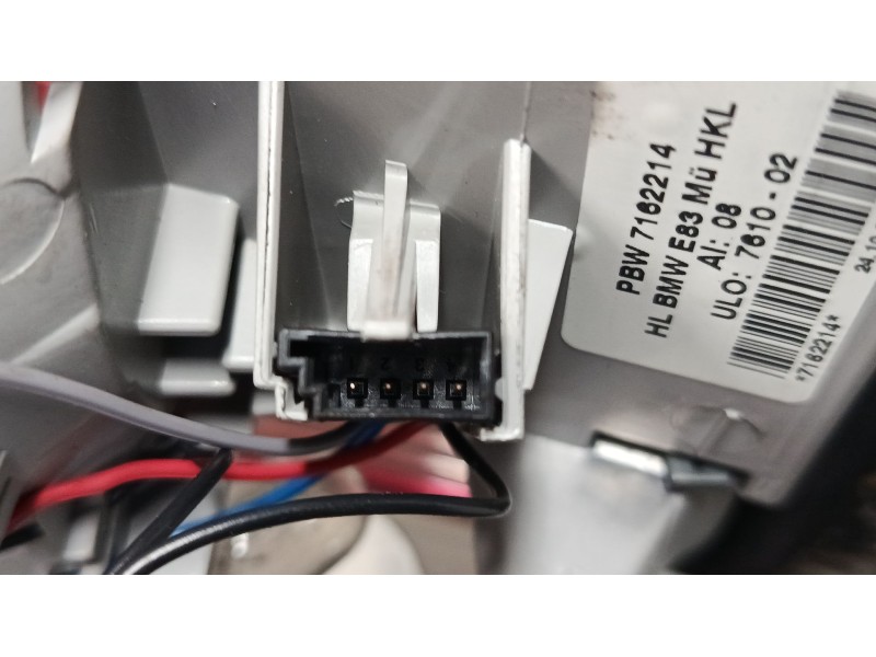 Recambio de piloto trasero porton derecho para bmw x3 (e83) 2.0 sd referencia OEM IAM PBW7162214  