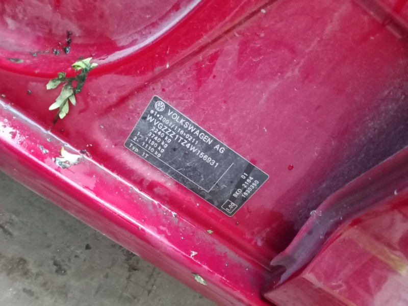 volkswagen touran (1t1, 1t2) del año 2004