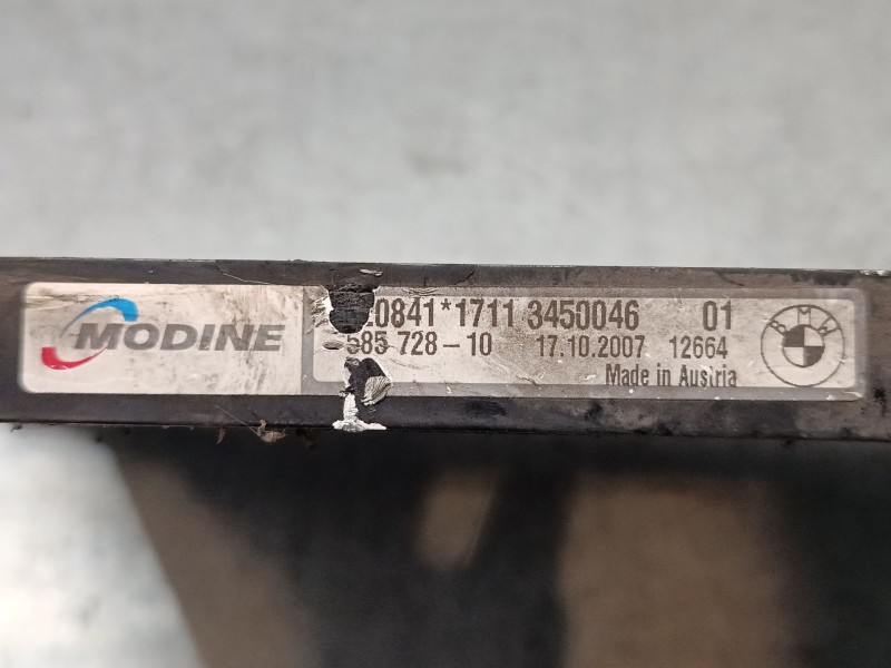 Recambio de radiador a/a /condensador para bmw x3 (e83) 2.0 sd referencia OEM IAM 3420841 58572810 