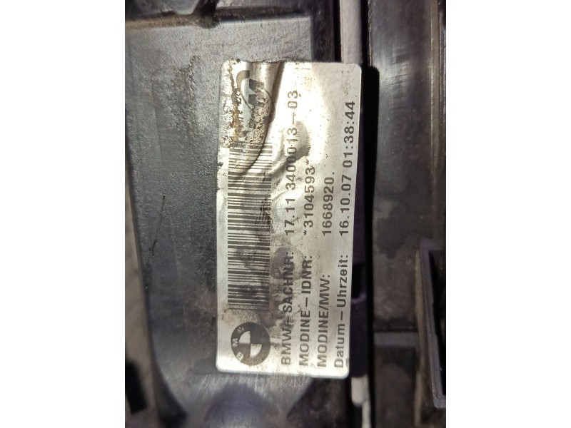 Recambio de radiador agua para bmw x3 (e83) 2.0 sd referencia OEM IAM 17113400013  