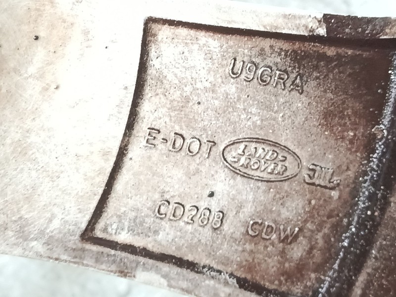 Recambio de llanta aluminio 19´´ para land rover discovery iii (l319) 2.7 td 4x4 referencia OEM IAM DH221007AAW 8JX19 EH2 ET53 