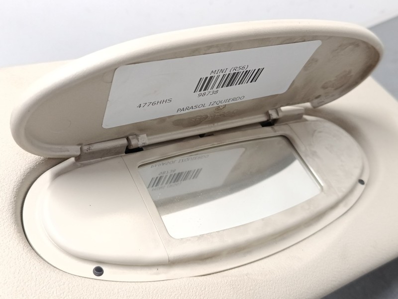 Recambio de parasol izquierdo para mini mini (r56) cooper referencia OEM IAM   
