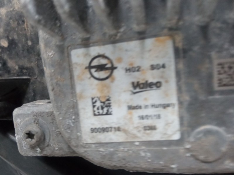 Recambio de faro izquierdo led para opel crossland x / crossland (p17, p2qo) 1.2 (75) referencia OEM IAM   