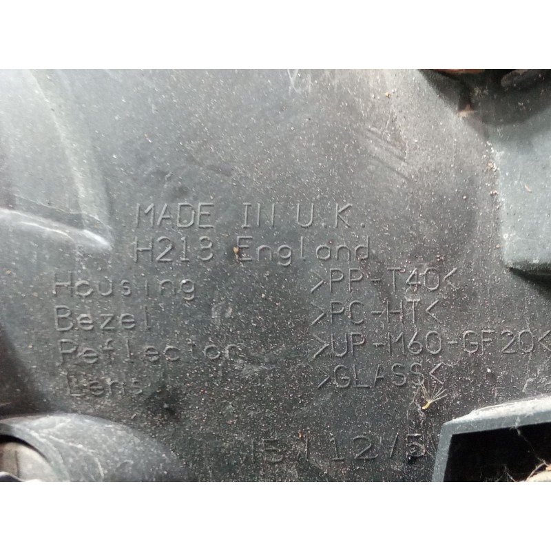 Recambio de faro izquierdo para opel frontera b (u99) 2.2 dti (6b_66, 6b_76) referencia OEM IAM   