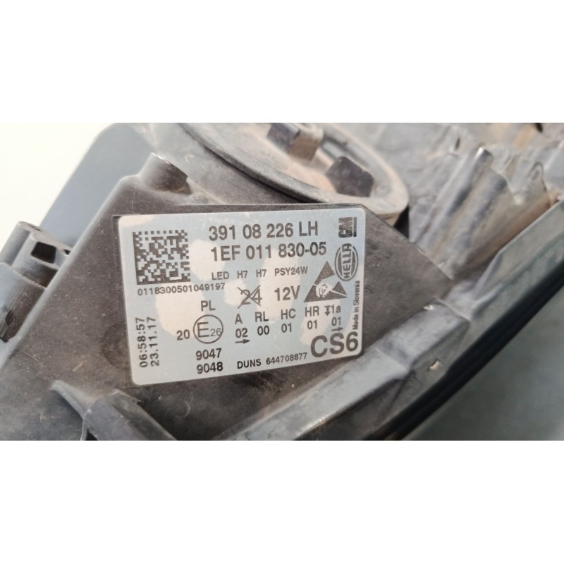 Recambio de faro izquierdo para opel corsa e (x15) 1.4 (08, 68) referencia OEM IAM 1EF01183005  