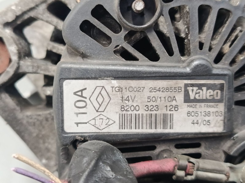 Recambio de alternador para renault megane ii coupé-cabriolet (em0/1_) 1.6 16v referencia OEM IAM 8200323126  