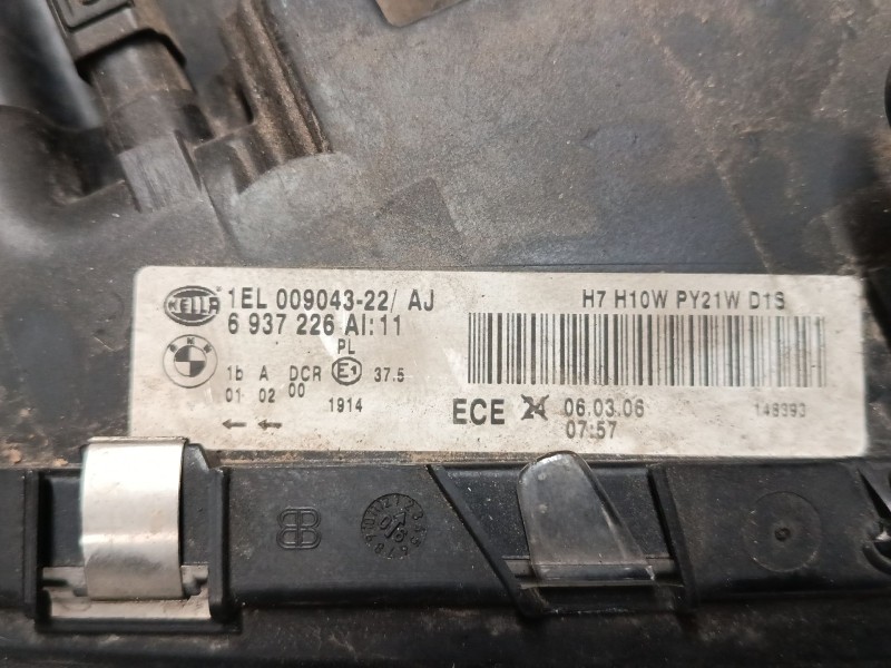 Recambio de faro derecho xenon para bmw 7 (e65, e66, e67) 730 i, li referencia OEM IAM 6937226  