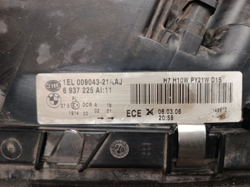 Recambio de faro izquierdo xenon para bmw 7 (e65, e66, e67) 730 i, li referencia OEM IAM 6937225  