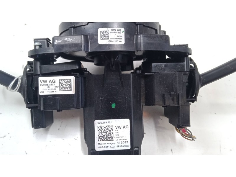 Recambio de mando luces para volkswagen polo v (6r1, 6c1) 1.0 referencia OEM IAM 6C0953513 6C0959653 6C0953501