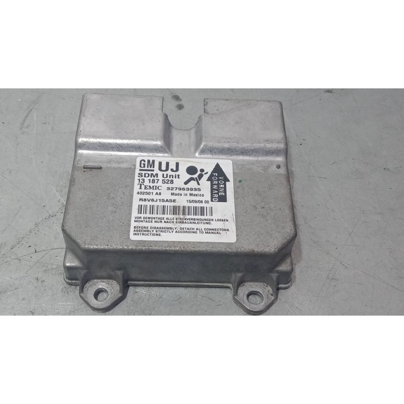 Recambio de centralita airbag para opel corsa d (s07) 1.4 (l08, l68) referencia OEM IAM 13187528  