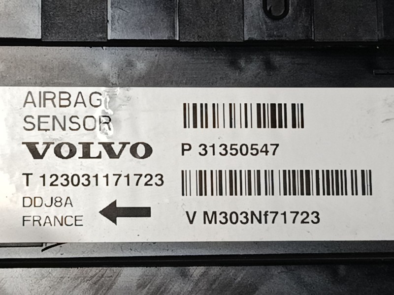 Recambio de centralita airbag para volvo v40 hatchback (525) d2 referencia OEM IAM T123031171723  