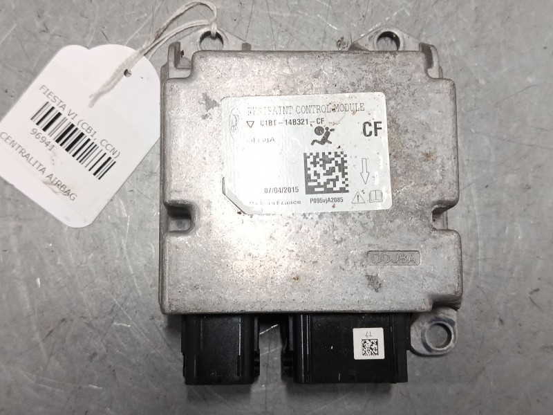 Recambio de centralita airbag para ford fiesta vi (cb1, ccn) 1.25 referencia OEM IAM C1BT14B321CF  