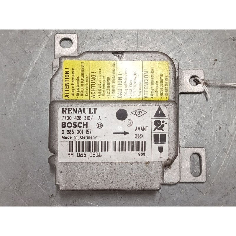 Recambio de centralita airbag para renault clio ii (bb_, cb_) 1.2 (bb0a, bb0f, bb10, bb1k, bb28, bb2d, bb2h, cb0a,... referencia