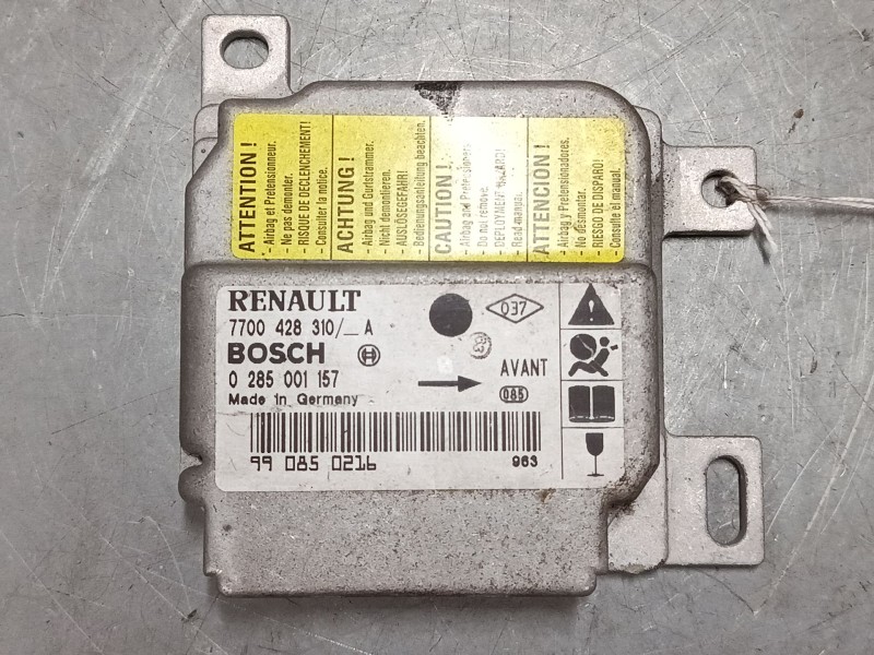 Recambio de centralita airbag para renault clio ii (bb_, cb_) 1.2 (bb0a, bb0f, bb10, bb1k, bb28, bb2d, bb2h, cb0a,... referencia