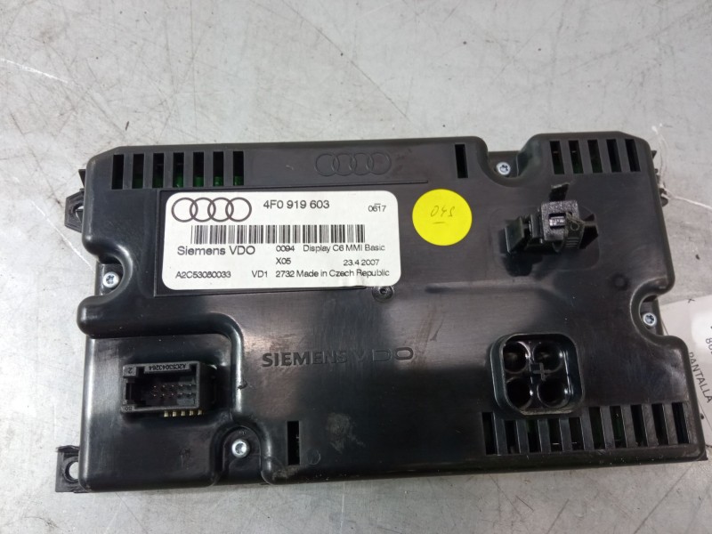 Recambio de pantalla multifuncion para audi a6 c6 (4f2) 2.0 tdi referencia OEM IAM 4F0919603  