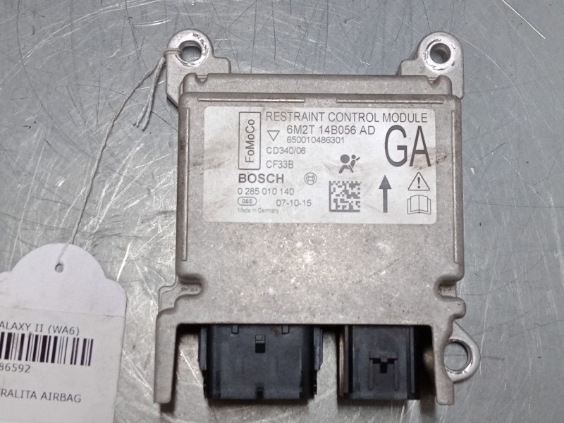Recambio de centralita airbag para ford galaxy ii (wa6) 2.0 tdci referencia OEM IAM 6M2T14B056AD  